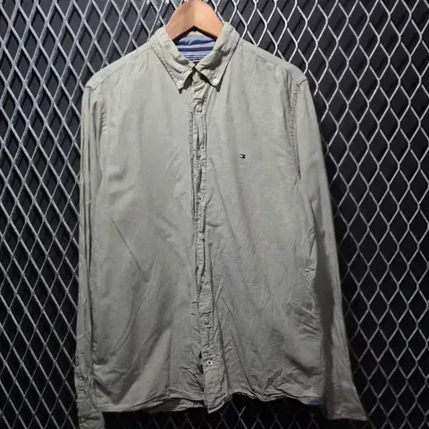 타미힐피거 린넨 셔츠 M