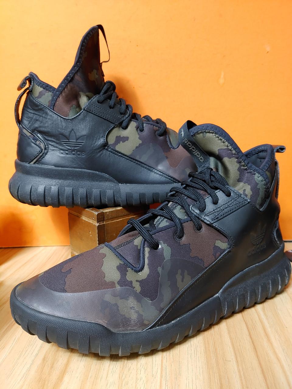 아디다스 튜블라 엑스 블랙 스니커 부츠(US10추천275)