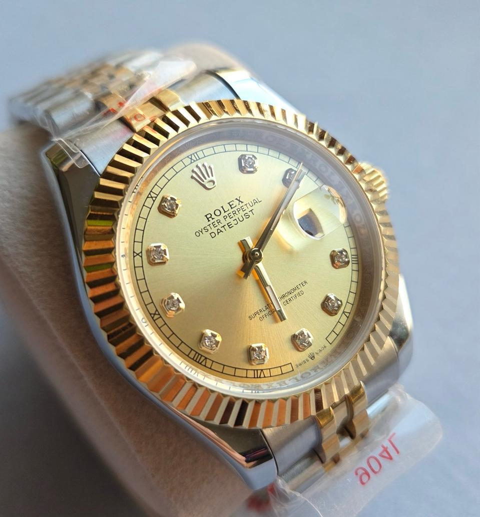 롤렉스 데이저스트 콤비 골드 다이아 시계 판매합니다.