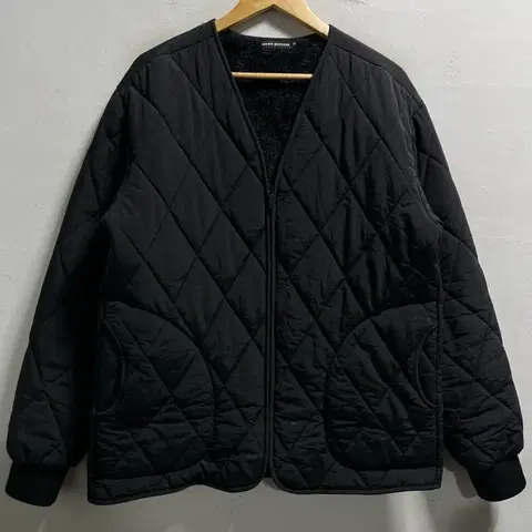 100-105 seven percent 보아털 퀼팅 패딩자켓 정품