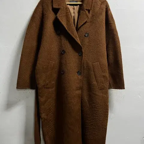 Free GRAYCHIC 알파카 울 루즈핏 롱코트 정품