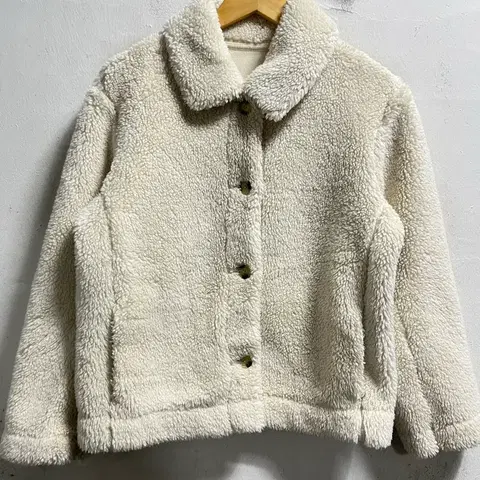 66 유니클로 양털 뽀글이 후리스 자켓 정품