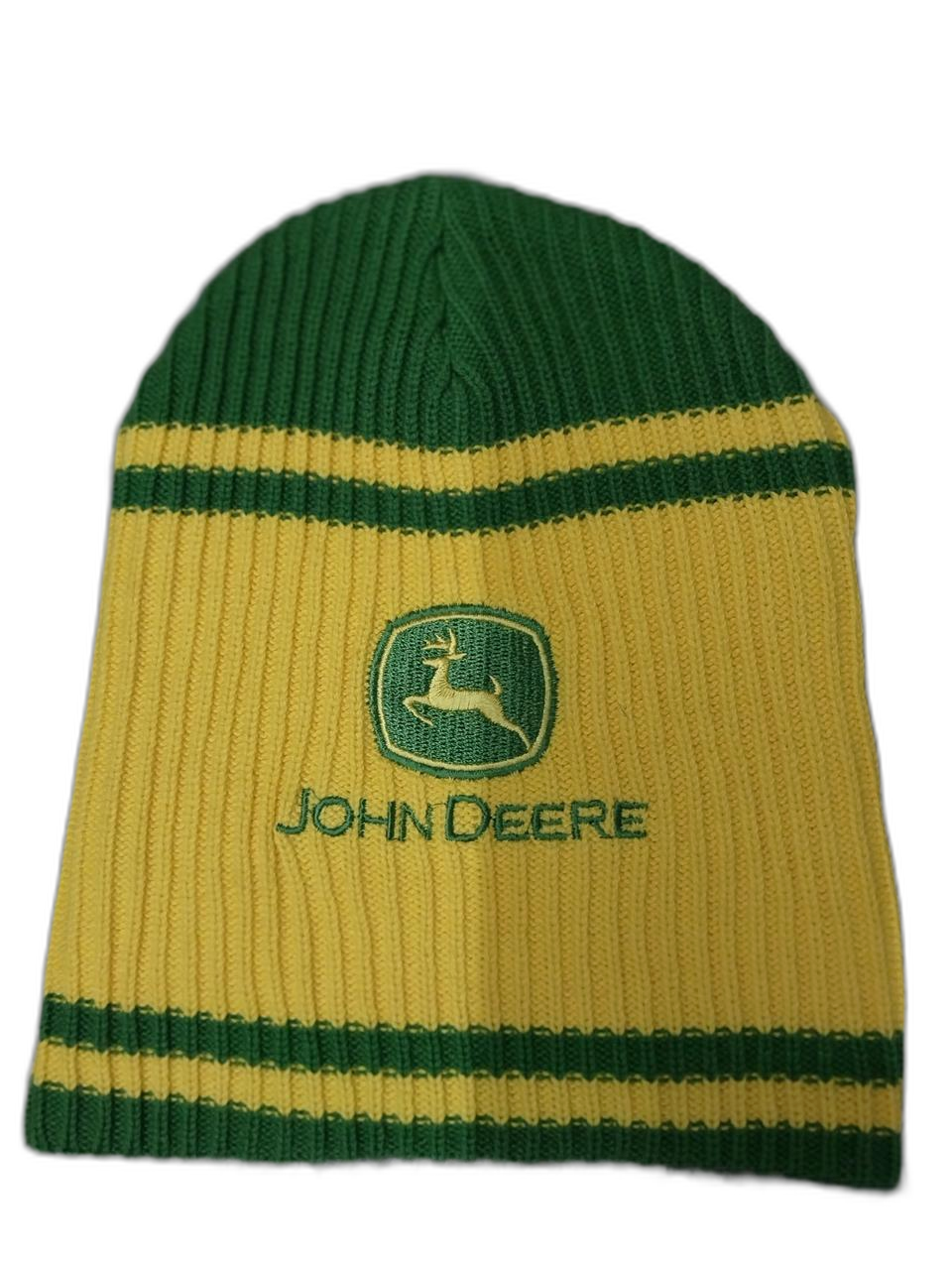 올드스쿨 존디어 비니 모자 옐로우/그린