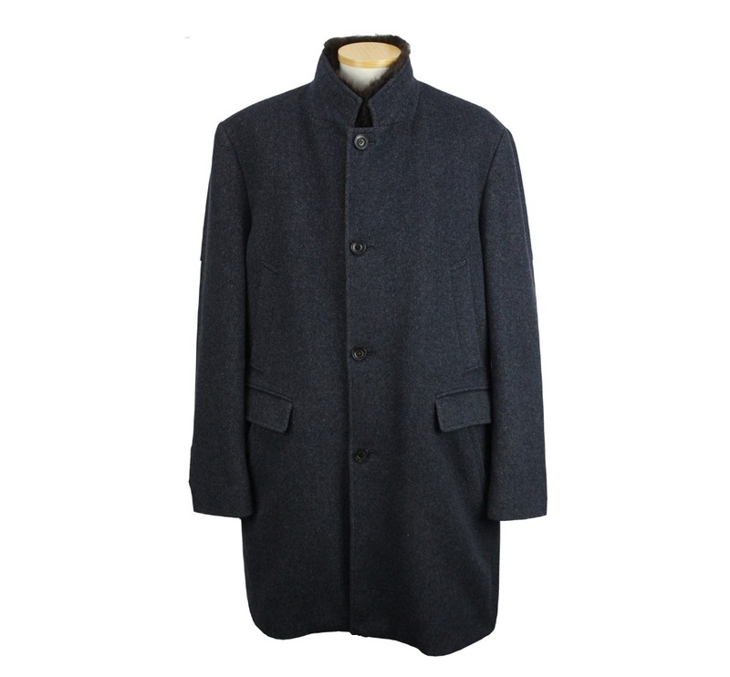 19232 바쏘 울캐시미어 토끼털 내피 코트 110 남자 아우터 브랜구제