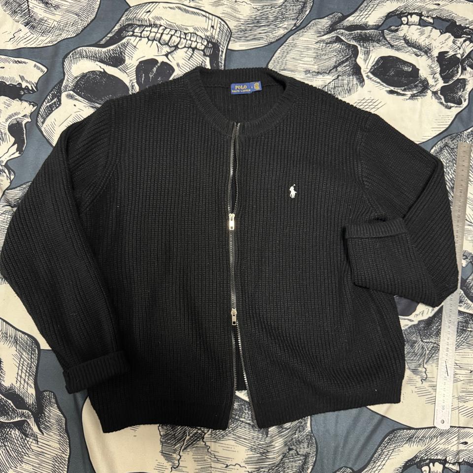 폴로랄프로렌 투웨이 집업니트 L사이즈