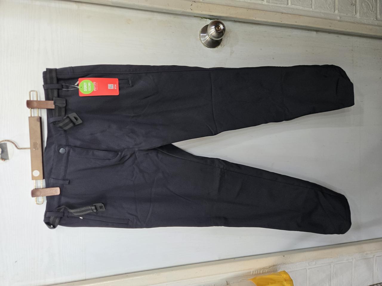 34사이즈,새상품)) Mountain 남성 기모 바지! 다크 그레이 색상