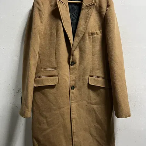 100-105 MANSTOP 루즈핏 싱글 롱코트 정품