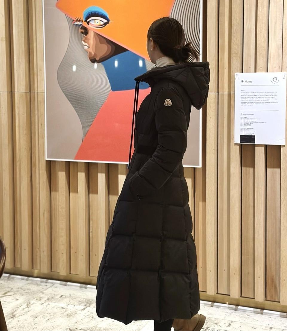 몽클레어 파우콘 롱 다운 패딩 자켓