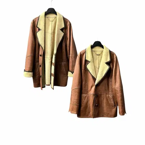 호주산 양가죽 시어링 무스탕