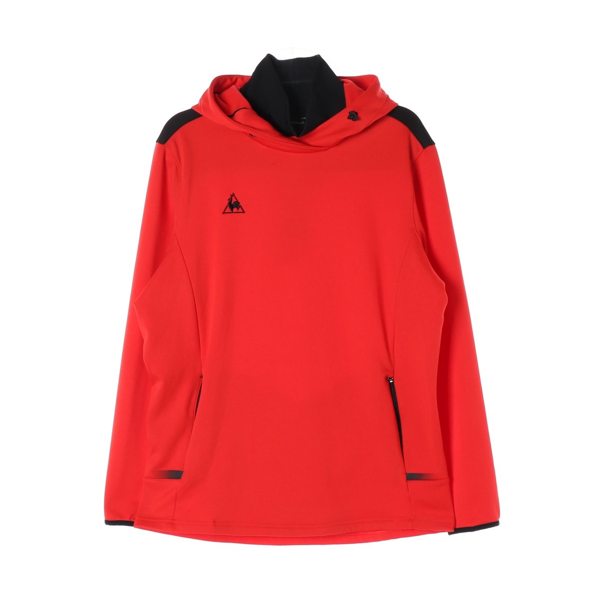 (새상품)르꼬끄 넥워머 모크넥 기모 플리스 후디 후드티 레드 XL