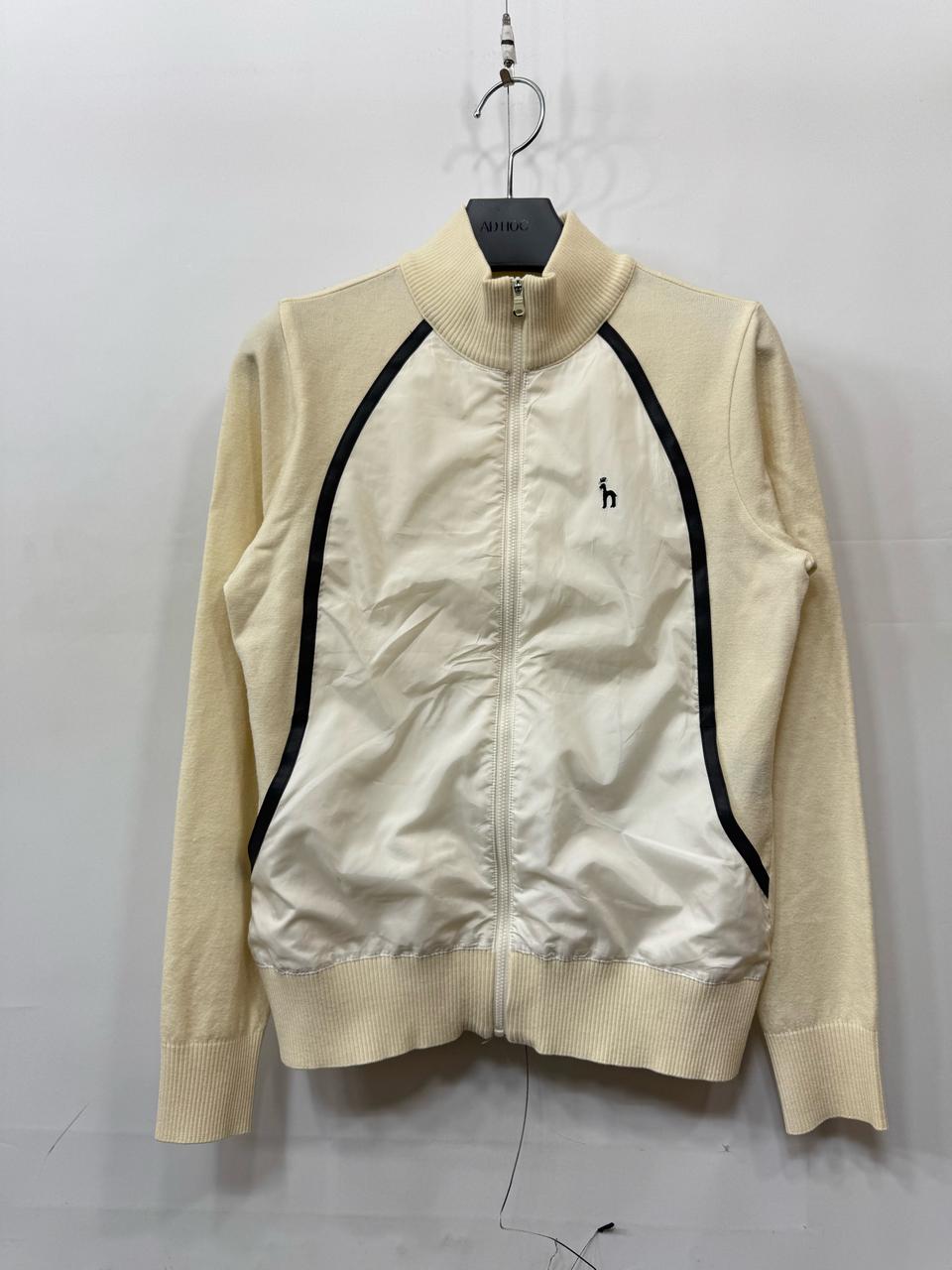 85) 헤지스 골프 니트 집업