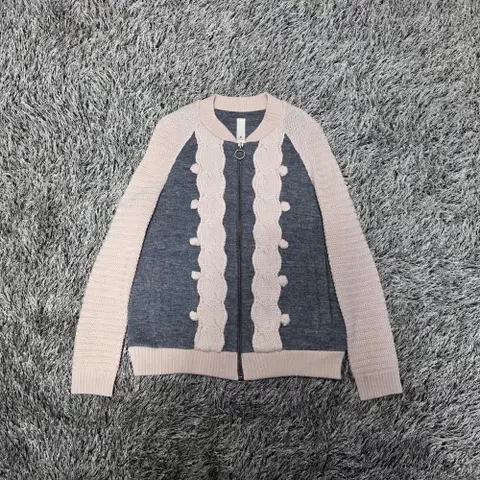 오즈세컨 모직니트 집업/여성(55)/JP829