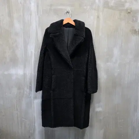 KARRA 가죽 롱 코트/여성(M)/JP543/새상품수준