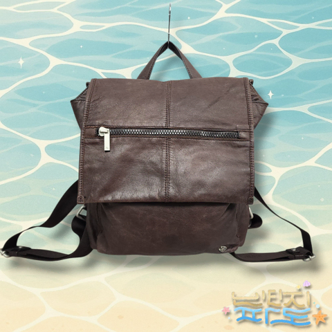 만다리나덕 졸리 풀그레인 가죽 백팩