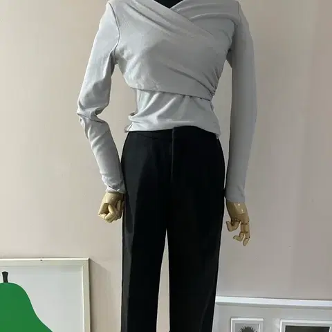 두툼겨울슬렉스(블랙S)