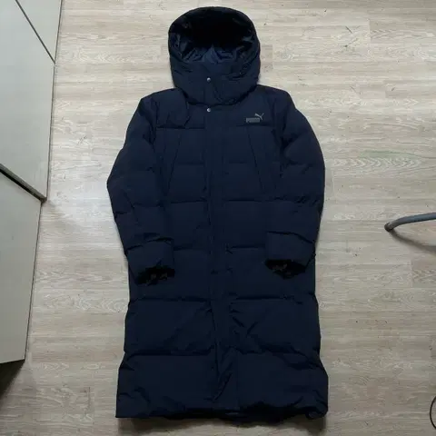 푸마 롱 덕다운 패딩 [네이비] M/95