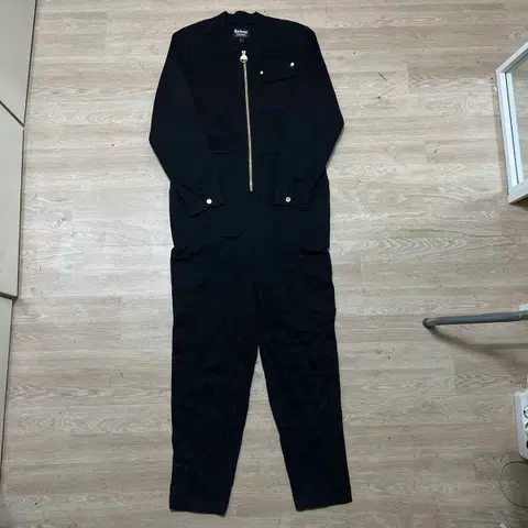 바버 인터내셔널 여성 바이크웨어 워크웨어 집업 점프수트 [블랙] S/90