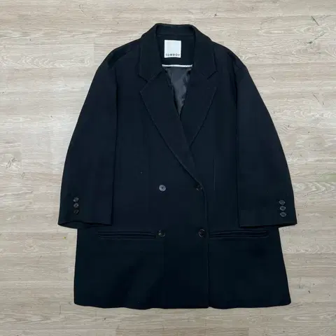 스튜디오 톰보이 여성 코튼 더블 브레스티드 숏코트 [블랙] FREE