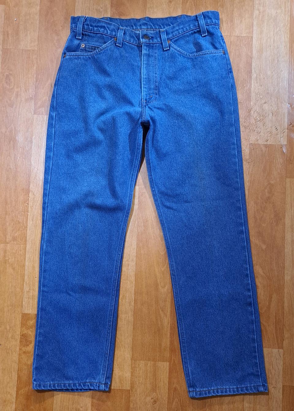 (무료배송)80s 리바이스 509 오렌지탭 미국생산 청바지(32)