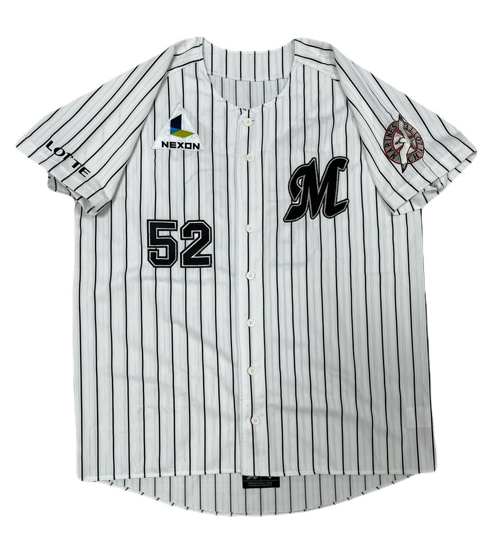 데상트 김태균 지바롯데 마린스 정품 홈 유니폼