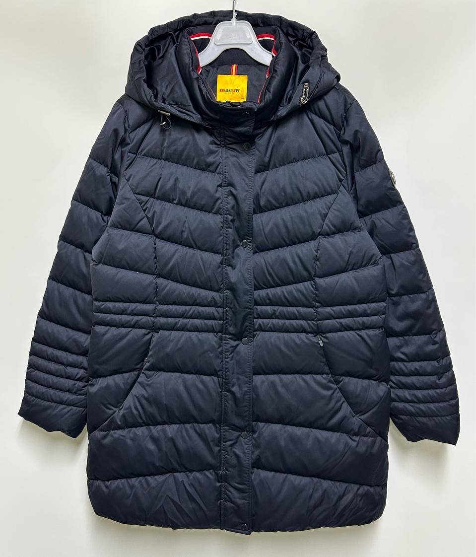 [여자 105]마코 아웃도어 중기장 오리털 패딩자켓