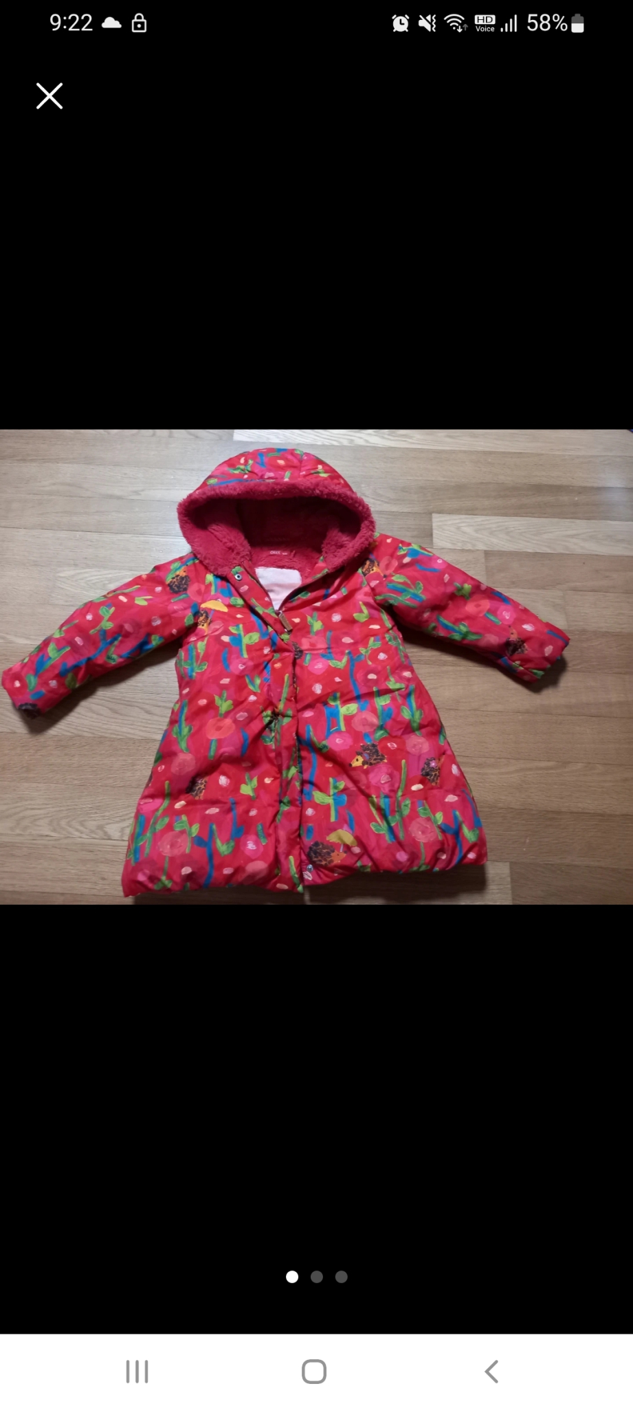 여아옷 오일릴리패딩 6y 5세 6세