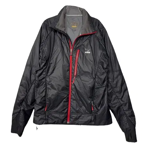 살레와 블랙 로고 기능성 점퍼 자켓 M