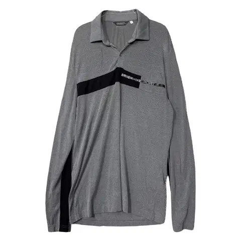 르꼬끄 스포츠 그레이 기능성 긴팔 카라티 L