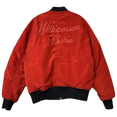 디키즈 빈티지 리버시블 바시티 항공점퍼 L