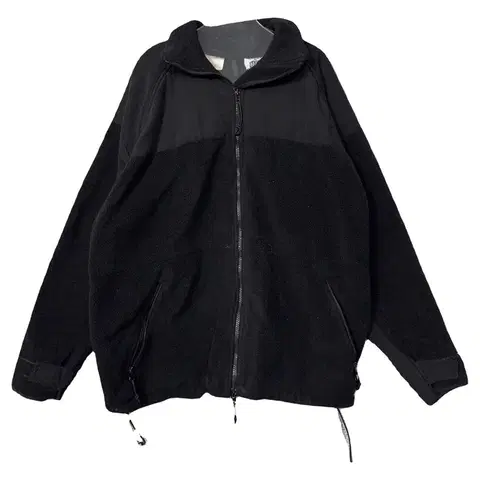 빈티지 블랙 오버핏 플리스 후리스 FREE