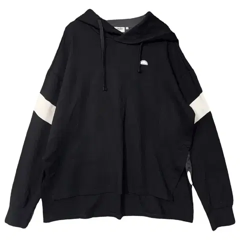 엘레쎄 블랙 스펠 로고 후드티 95