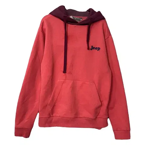 지프 코랄 스펠 로고 후드티 S(90)
