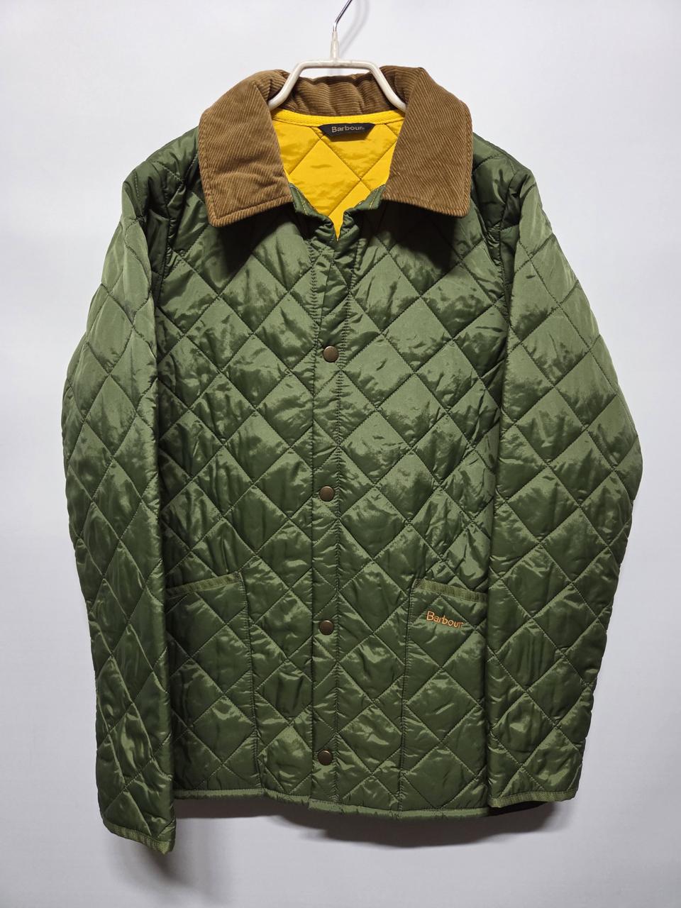 (90) 바버 퀼팅 자켓