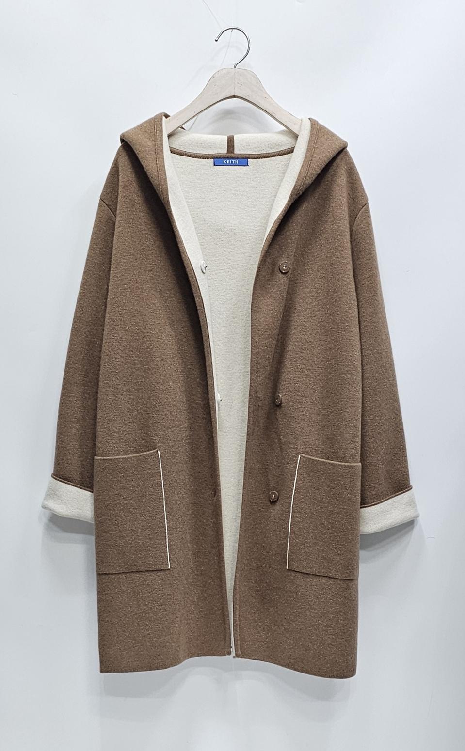 KEITH 키이스 후드 롱 가디건