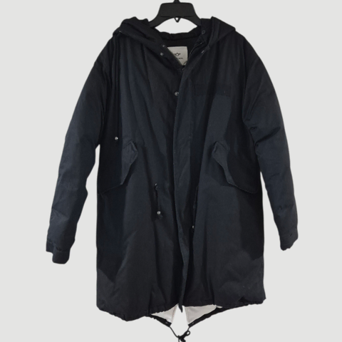 에비뉴서울 여자 오버핏 야상 오리털롱패딩