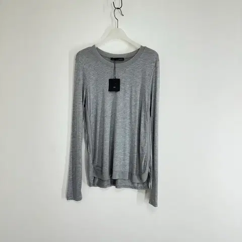 44 자라 여리여리 찰랑찰랑 회색 긴팔