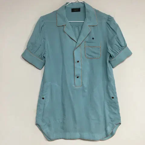 언더커버 정품 퍼프소매 블라우스 1