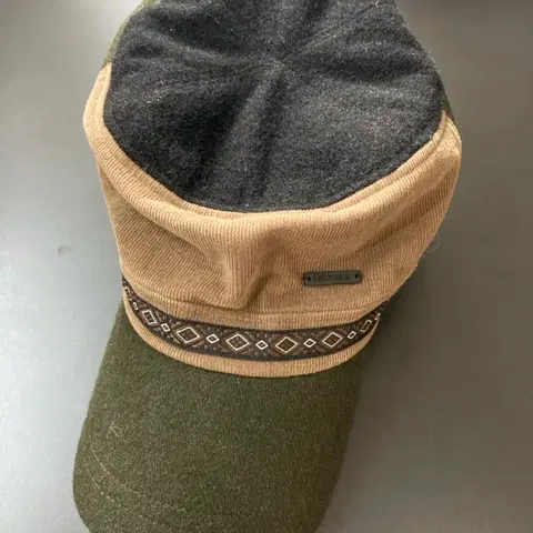 라푸마 겨울 모자 헌팅캡 블랙/카키