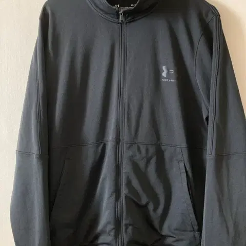 언더아머 블랙 집업 자켓 L