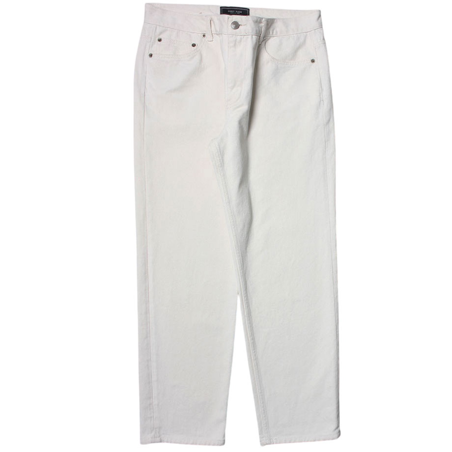 32-33 퍼스트플로어 크림데님팬트 테이퍼크롭 087