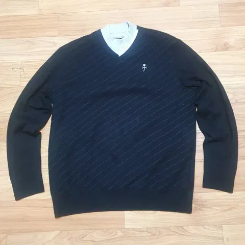 까스텔바작 남성골프웨어 라운드넥 방품 니트 남자100 이미지참조 구제