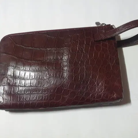 COCCO 코코 피렌체 이태리 악어 가죽 클러치백 크러치백 남자가방 구