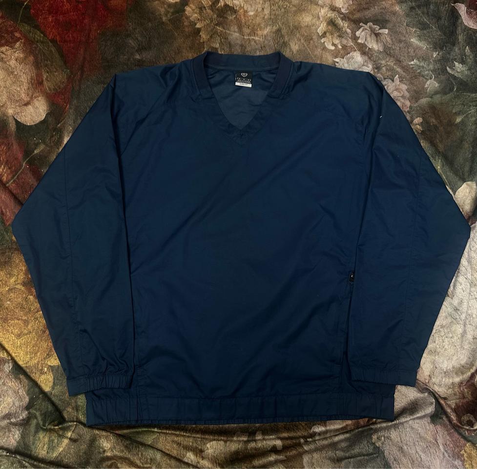 나이키 빈티지 올드스쿨 스우시 핸드로고 네이비웜업 M 나이키웜업 웜업