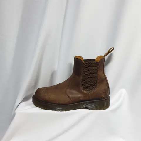 빈티지하서 uk4 230 닥터마틴 2976 첼시 부츠 크레이지 홀스