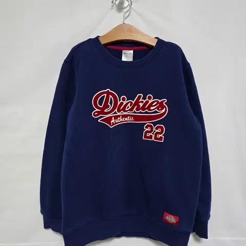 디키즈 네이비 기모 맨투맨 티셔츠 아동 9-10세 1203