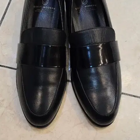 소다 여성 로퍼 245 미리 가죽