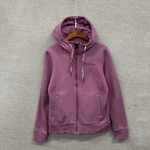 캘빈클라인 패치로고 약기모 후드집업 M A02016