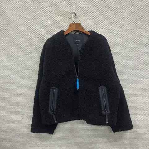 커버낫 캐주얼 오버핏 양털 플리스 후리스 집업 S A02082