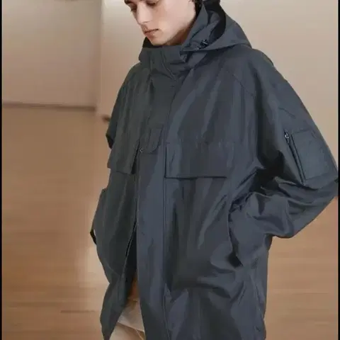 [상태최상] 질스튜어트뉴욕 딥블루 마운틴 쉘파카 점퍼