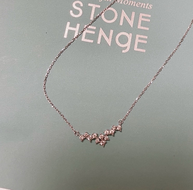 [급처]스톤헨지 큐빅 실버925 순은 목걸이 네크리스 눈꽃송이